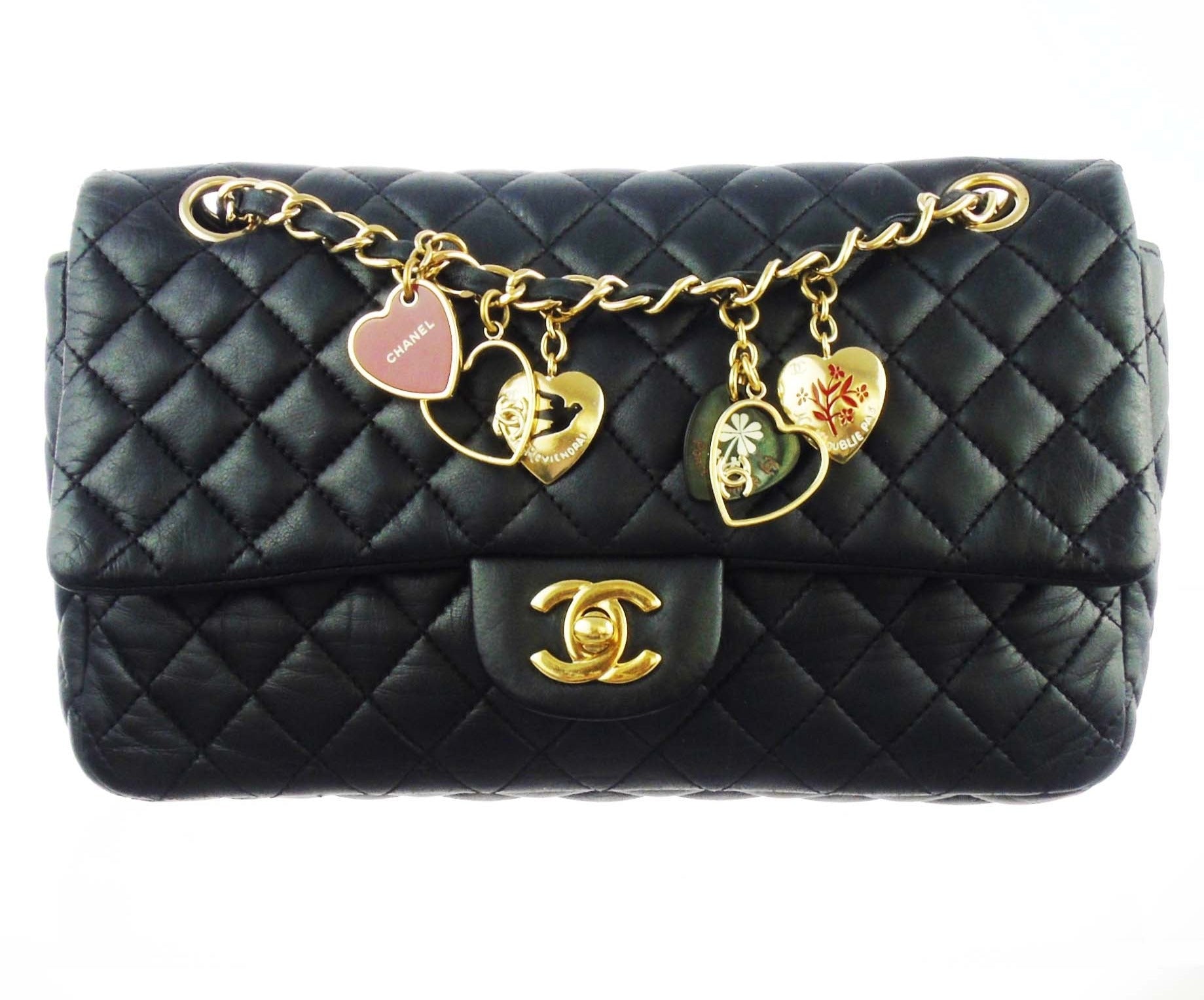 chanel flap bag with chain