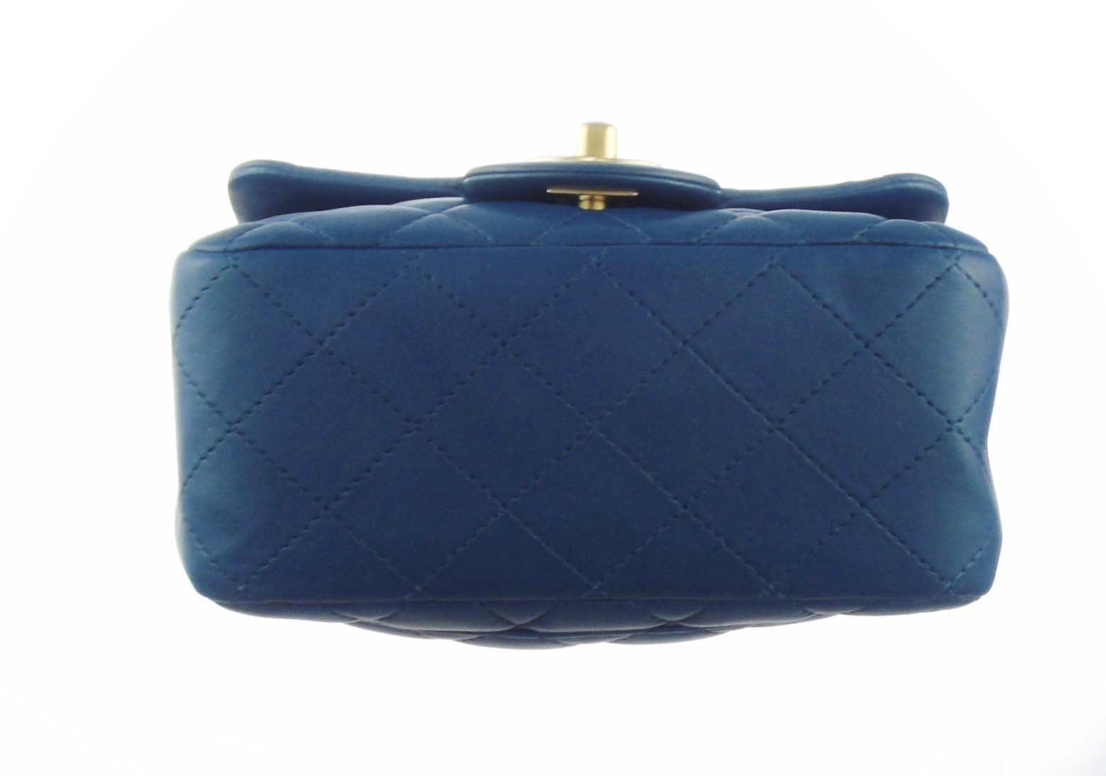 Chanel Royal Blue Roi Lambskin Rectangular Mini Classic Flap Bag GHW –  Boutique Patina