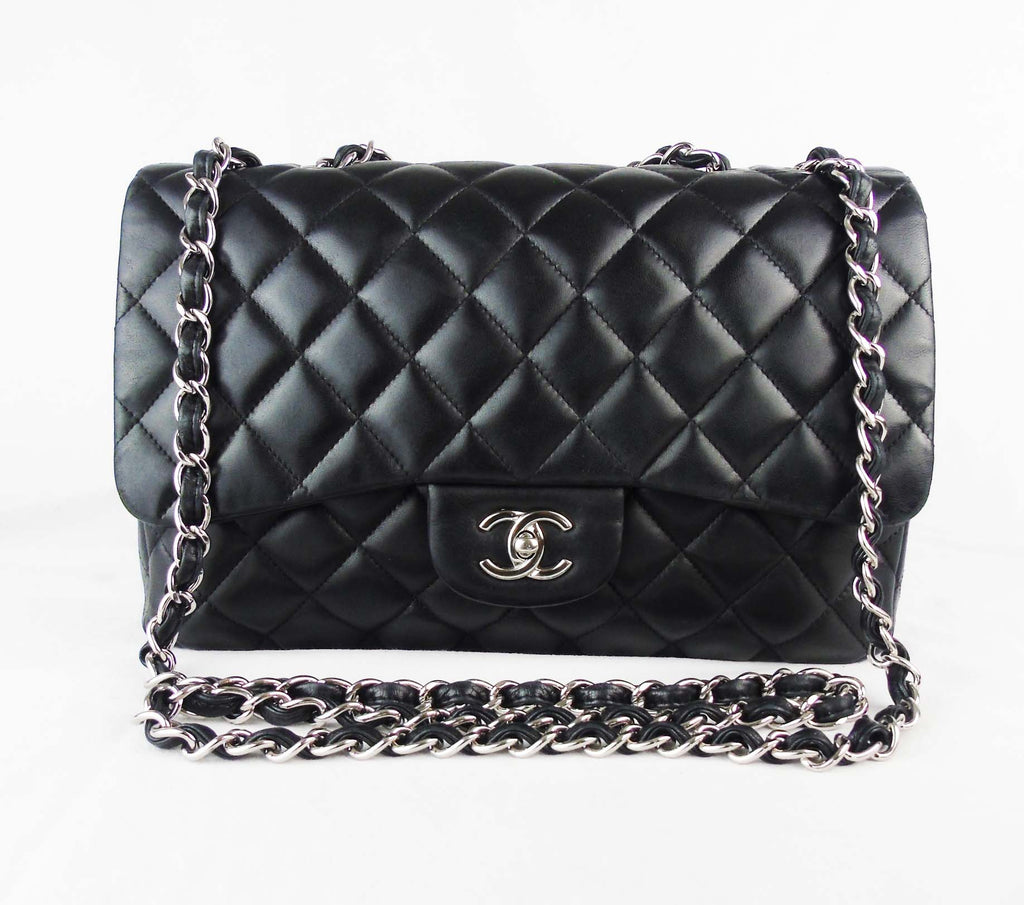 CHANEL Classic Flap Shoulder Bag Black Bags & Handbags for Women