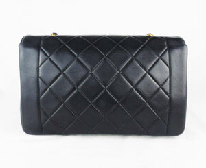 CHANEL 'Diana' 25 black classic flap bag ghw - vintage – Loubi, Lou & Coco