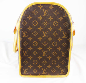 LOUIS VUITTON Monogram Chien 40 Dog Carrier