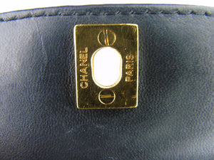CHANEL Black lambskin flap bag vintage 1997 'Kelly'